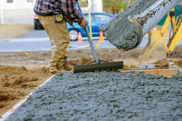 Best Concrete Walkway Installation  in Crow Agency, MT